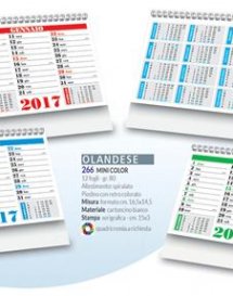 Calendario olandese mini color