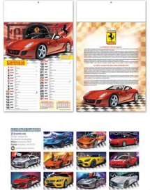 calendario olandese super cars