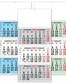 calendario olandese trittico cordonado